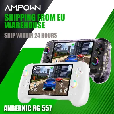 Console de jeu rétro Android violet transparent