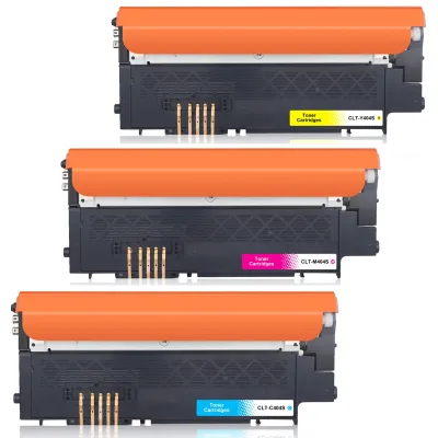 Lot de 3 toners cyan, magenta et jaune