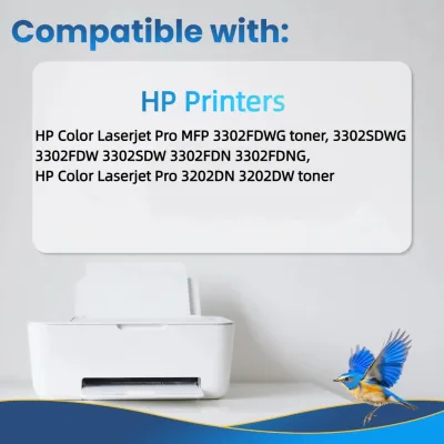 Lot de cartouches de toner couleur avec puce – image 3