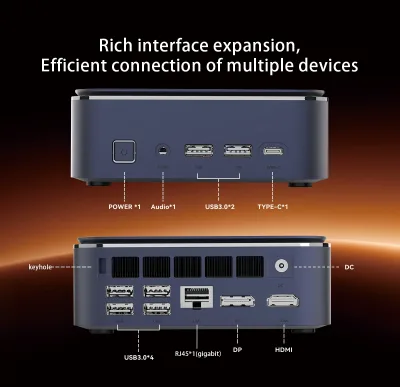 Mini PC Ryzen 3 16 Go RAM 512 Go Windows 11 Pro – image 2