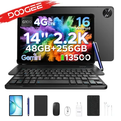 Tablette 2 en 1 écran 35,5 cm, 256 Go, 4G, Android