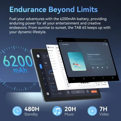 Tablette Android 15 écran 25,5 cm 128 Go – image 3