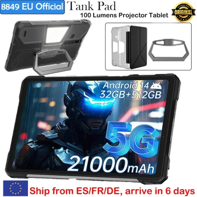 Tablette robuste avec projecteur, écran 28 cm