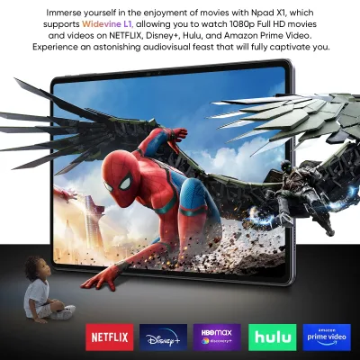 Tablette tactile Android 13 écran 10,95 pouces – image 3