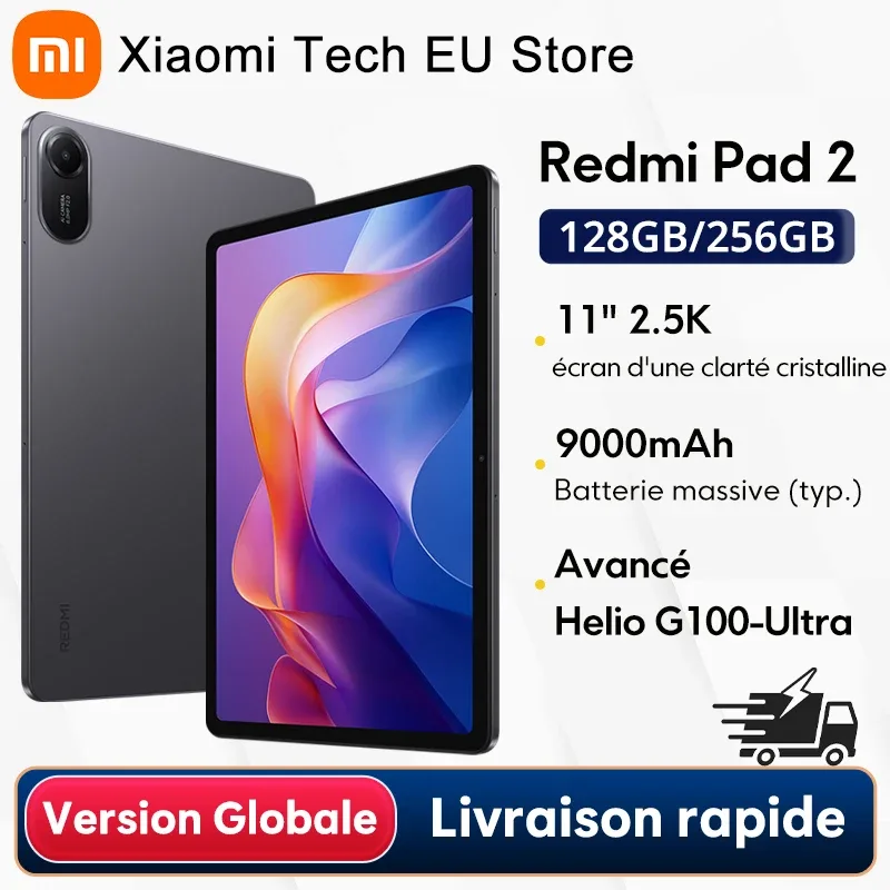 Tablette tactile écran 28 cm, 256 Go, Wi-Fi 5