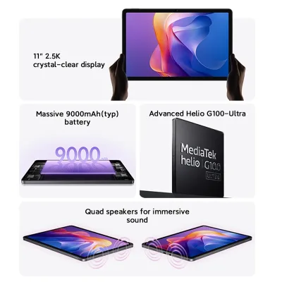Tablette tactile écran 28 cm, 256 Go, Wi-Fi 5 – image 2